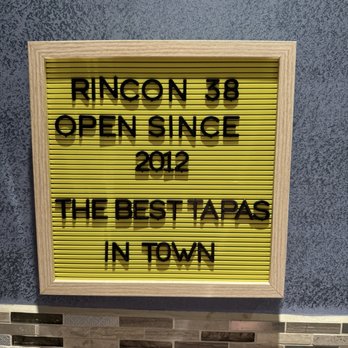 Rincón 38 - Sign - Tapas/Small Plates Near Me - Minneapolis, Minnesota Rincón 38 - Sign - Tapas/Small Plates Near Me - Minneapolis, Minnesota
