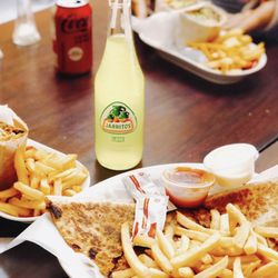 Burrito Place - quesedilla and fries
