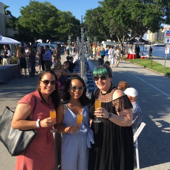 Tableseide Catering - Modern Event at  WUSF's Longest Table - Caterers Near Me - Sarasota, Florida