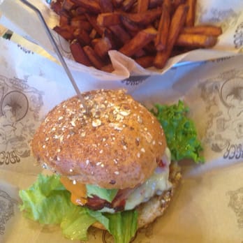Bareburger - Bayside - Roadhouse Burger and Sweet Potato Fries ! Made to perfection! The fries were well made and not soggy nor greasy! - Burgers Near Me - New York, New York Bareburger - Bayside - Roadhouse Burger and Sweet Potato Fries ! Made to perfection! The fries were well made and not soggy nor greasy! - Burgers Near Me - New York, New York