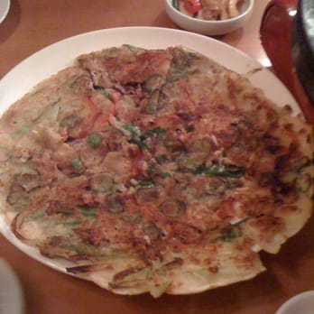Cho Sun Ok Restaurant - Seafood pancake - Korean Near Me - Chicago, Illinois Cho Sun Ok Restaurant - Seafood pancake - Korean Near Me - Chicago, Illinois