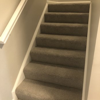Crown Floors - 2nd staircase (different style of carpet than first picture) - Carpeting Near Me - Chantilly, Virginia
