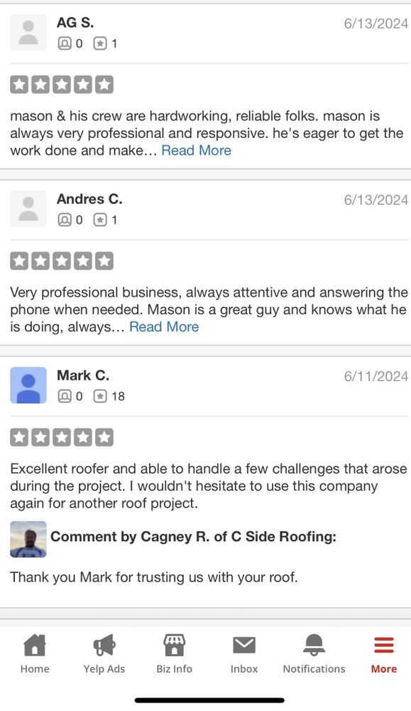 Slide of C Side Roofing