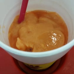 Booster Juice - Tropical smoothie (orange and mango) tastes like frozen orange pop, dont even bother ordering it