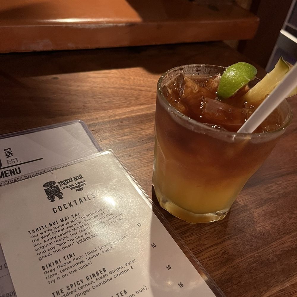 Tahiti Nui - Mai Tai - Seafood Near Me - Hanalei, Hawaii Tahiti Nui - Mai Tai - Seafood Near Me - Hanalei, Hawaii