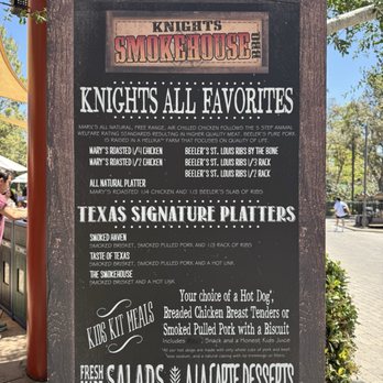 Legoland California Resort - Knights Smokehouse BBQ menu - Resorts Near Me - Carlsbad, California Legoland California Resort - Knights Smokehouse BBQ menu - Resorts Near Me - Carlsbad, California