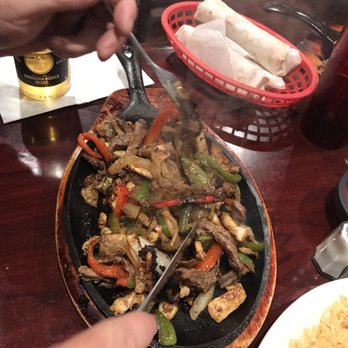 Rosalva's - Chicken and steak fajitas were steaming hot and perfect! - Mexican Near Me - Skyforest, California
