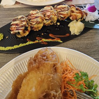 Bangkok Wasabi - Go Rebel Roll and Pla Rad Prik (fried fish with spicy pineapple sauce) - Thai Near Me - Orem, Utah