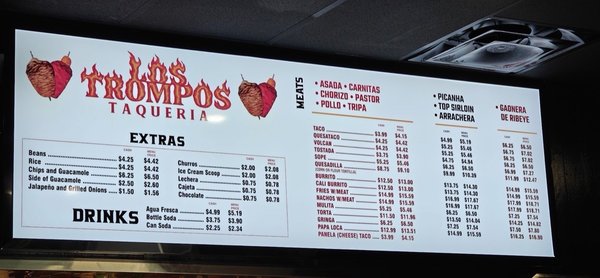 Menu photo 1 Los Trompos Taqueria Long Beach, CA