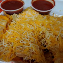 Strips and cheese