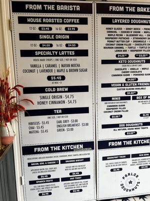 Menu photo 8 Parlor Doughnuts Pensacola, FL