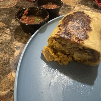 The Meat Up - My GREAT Tri-tip breakfast burrito 1/2!! - Sandwiches Near Me - Fresno, California The Meat Up - My GREAT Tri-tip breakfast burrito 1/2!! - Sandwiches Near Me - Fresno, California