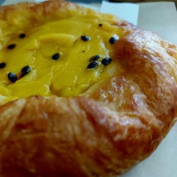 Nosh Cafenio - Mango Passion Fruit Danish - Desserts Near Me - Toronto, Ontario Nosh Cafenio - Mango Passion Fruit Danish - Desserts Near Me - Toronto, Ontario