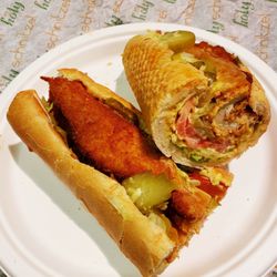 Holy Schnitzel - Shake Hands with The Holy Schnitzel Sandwich!! YUMMMMMMERS !!