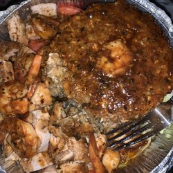 Manny Mofongo - Mofongo de pollo y camarones
