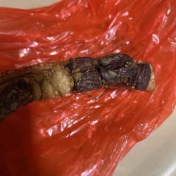 Chicharrón con carne
