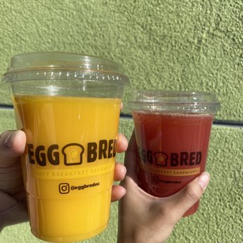 Eggbred - Blood orange and orange juice - Breakfast & Brunch Near Me - La Habra, California