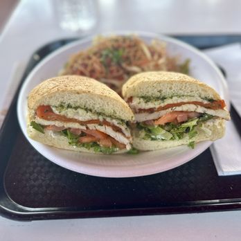 Jary's Italian Cuisine - Pesto Chicken Sandwich! ( ^_^)b - Italian Near Me - Glendora, California Jary's Italian Cuisine - Pesto Chicken Sandwich! ( ^_^)b - Italian Near Me - Glendora, California
