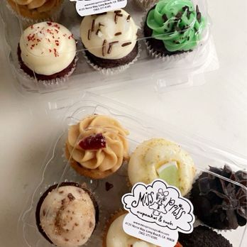 Miss Priss Cupcakes & Such - Bittles, variety of flavors - Bakeries Near Me - Long Beach, California