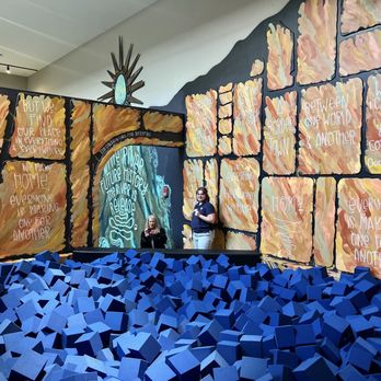 Conner Prairie - Big foam pit to jump into - Museums Near Me - Fishers, Indiana