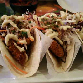 El Jimador - Crispy cod tacos with rice. - Mexican Near Me - Bardstown, Kentucky