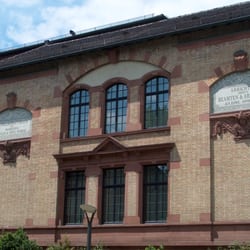 Gesellschaftshaus der BASF - Seitenansicht des Gesellschaftshauses