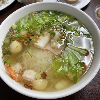 Pho O’clock - Seafood rice noodles  Amazing - Vietnamese Near Me - Modesto, California