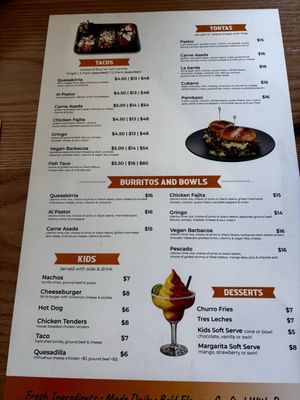 Menu photo 2 GuacoTaco Elevated Fresh Mex Ballwin, MO