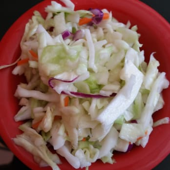 Uncle Andre's BBQ - A refreshing side of home made Cole slaw. Worth the extra few minutes of wait! - Barbeque Near Me - Studio City, California