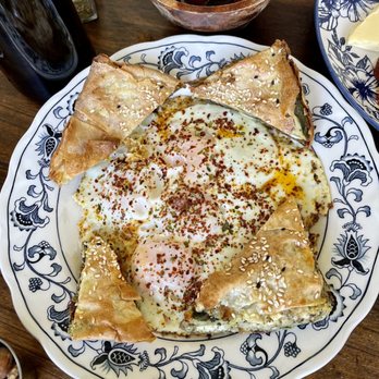 Grandiflora Wine Garden - Turkish Brunch - 10/10 recommend! - Vegetarian Near Me - Norfolk, Virginia