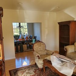 Four Golden Brothers Painting - COLOR = Benjamin Moore Linen White
