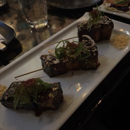 Pork Belly Skewers
