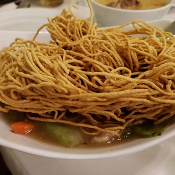 To Thai For - Rah nah seafood with fried egg noodles - Thai Near Me - Honolulu, Hawaii To Thai For - Rah nah seafood with fried egg noodles - Thai Near Me - Honolulu, Hawaii