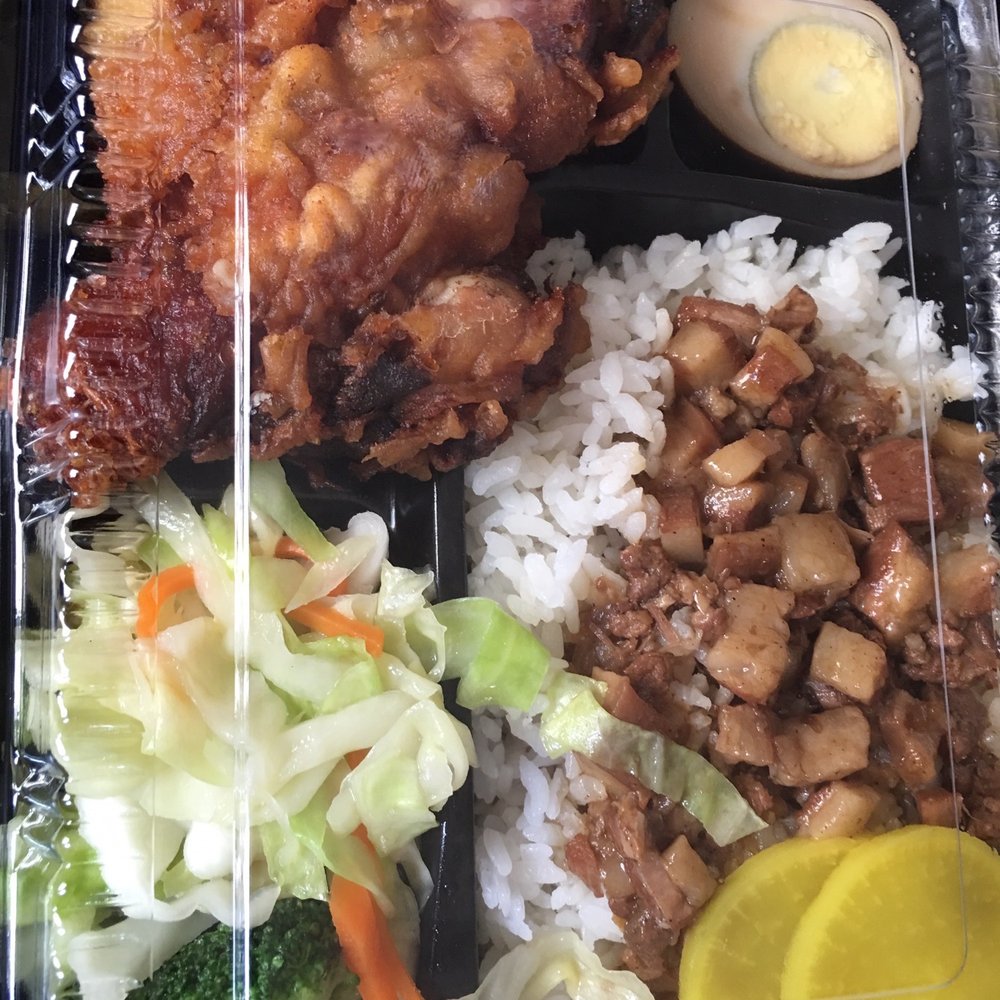 Taiwan Station - Chicken leg bento box - Taiwanese Near Me - Sunset Park, New York Taiwan Station - Chicken leg bento box - Taiwanese Near Me - Sunset Park, New York