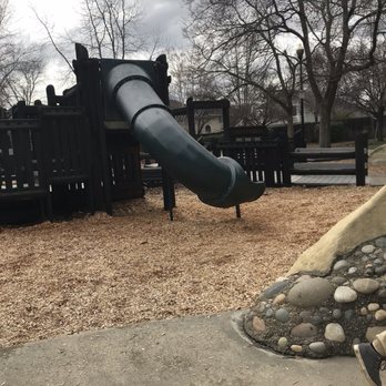 Folsom Kids Play Park - One of the slides - Parks Near Me - Folsom, California
