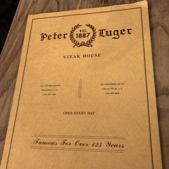 Peter Luger - Steakhouses Near Me - Brooklyn, New York Peter Luger - Steakhouses Near Me - Brooklyn, New York