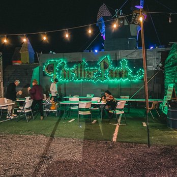 Kuwahara's Pumpkin Patch & Thriller Park - Thriller park food area. - Attraction Farms Near Me - Draper, Utah