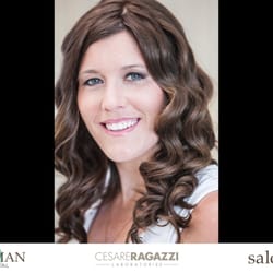 SalonB - salonB client Genny with her new CNC hand-made in Italy custom hair replacement system. A prosthetic scalp & unprocessed hair make it great!
