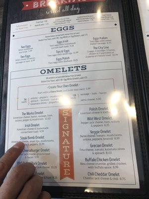 Menu photo 5 City Line Diner Worcester, MA