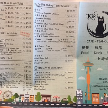 Kiki Bakery & Cafe - Menu 2/2017 - Bakeries Near Me - Seattle, Washington Kiki Bakery & Cafe - Menu 2/2017 - Bakeries Near Me - Seattle, Washington