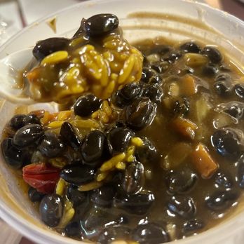 Brocato's Sandwich Shop - Delicious Black Beans & Rice w/Cuban Toast - Delis Near Me - Tampa, Florida