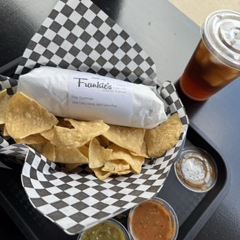 Frankie's - Breakfast burrito, chips & salsa included - Breakfast & Brunch Near Me - Agoura Hills, California Frankie's - Breakfast burrito, chips & salsa included - Breakfast & Brunch Near Me - Agoura Hills, California