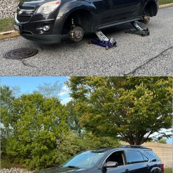 Chevrolet Equinox Two Tire Replacement.