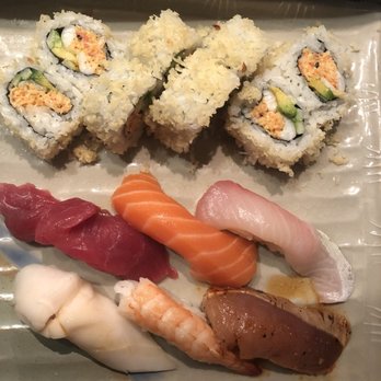Momo Sushi - Jennifer Roll and nigiri - Sushi Bars Near Me - Henderson, Nevada Momo Sushi - Jennifer Roll and nigiri - Sushi Bars Near Me - Henderson, Nevada