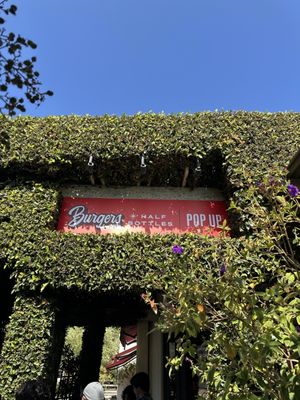 Burgers & Half Bottles by null