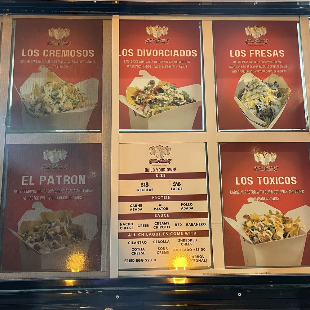 Chila-Quick - Menu - Food Trucks Near Me