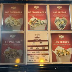 Chila-Quick - Menu