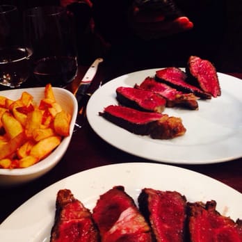 Le Severo - Côté de bœuf par d'eaux et frites - French Near Me - Paris, 75 Le Severo - Côté de bœuf par d'eaux et frites - French Near Me - Paris, 75
