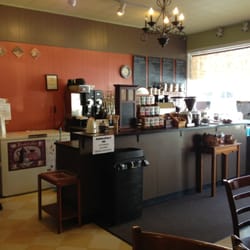 Mj's Coffee House - Stopped in here while working in town. Great coffee, neat environment, and friendly help.   Locally  Owned.
