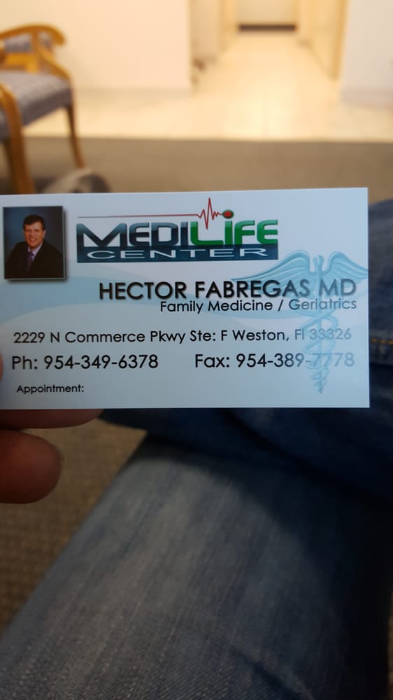HECTOR FABREGAS, MD Updated October 2024 2229 N Commerce Pkwy